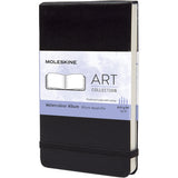 Moleskine Watercolour Album Art Collection, Pocket 9x14cm, Black