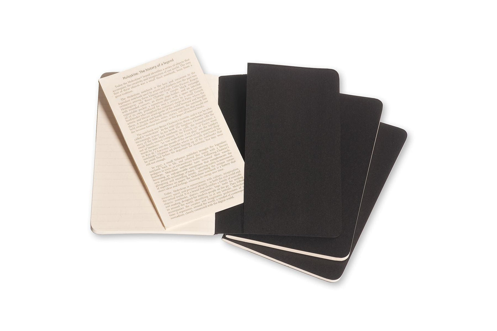 Moleskine Cahier Journals Pocket Ruled Black