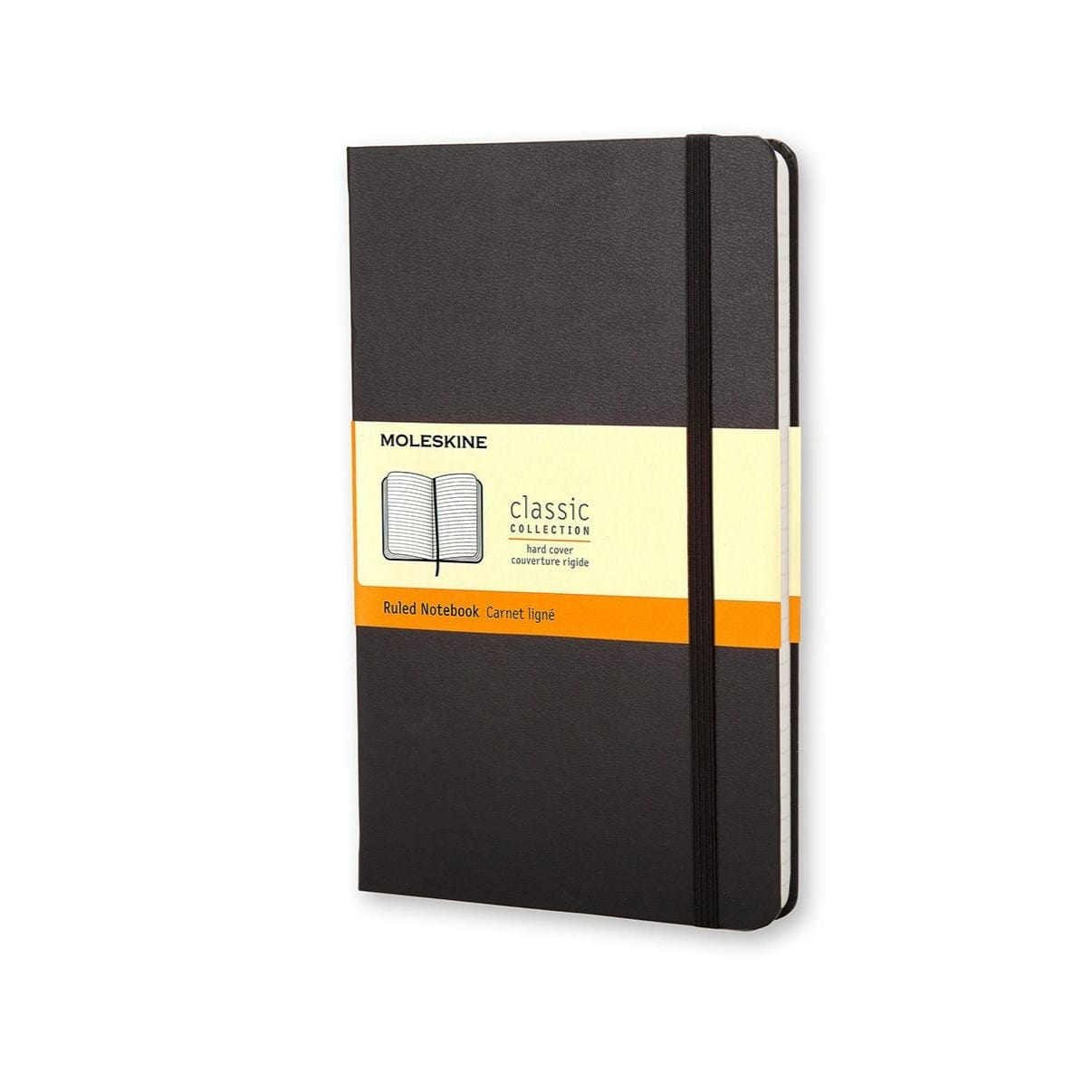 Moleskine Notebook Pocket Ruled Black Hard Cover