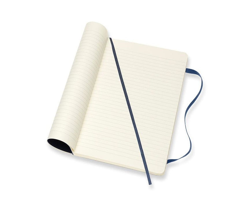 Moleskine Notebook Pocket Ruled Sapphire Blue Soft Cover