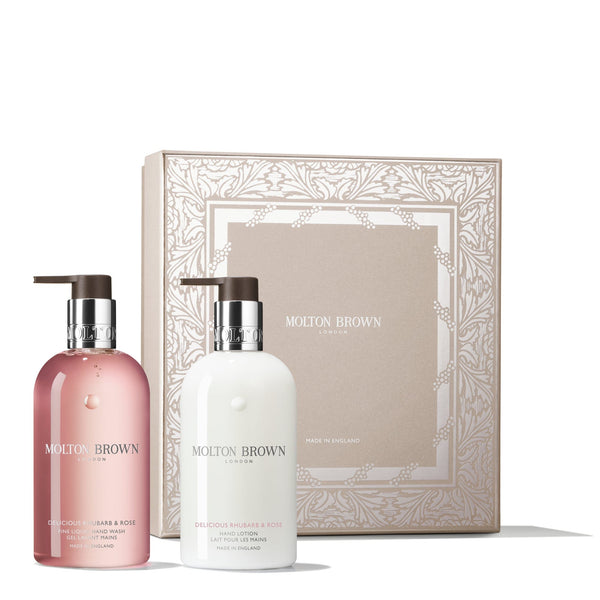 Molton Brown Delicious Rhubarb & Rose Hand Care Gift Set