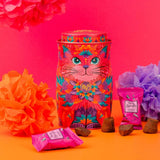 Monty Bojangles Sunset Samba Cocoa Dusted Chocolate Truffles Cat Tin, 135g