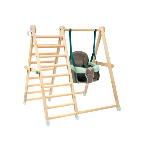 Active Tots Wooden Swing And Climb