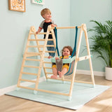 Active Tots Wooden Swing And Climb