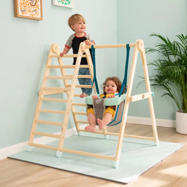Active Tots Wooden Swing And Climb