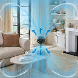 Morphy Richards Air Flex 360° Oscillating Telescopic Travel Air Circulator 8"  With Remote Control