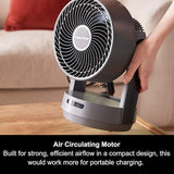 Morphy Richards Cooling Desk Fan In Grey