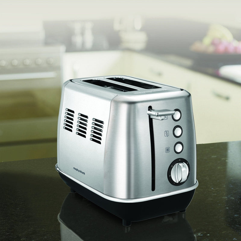 Morphy Richards Evoke Toaster Stainless Steel