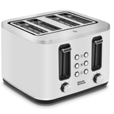 Morphy Richards Motive 4 Slice Toaster In Chalk