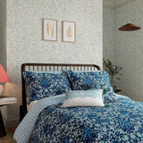 Morris & Co Hyacinth Cover Set Double Size in Indigo