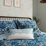 Morris & Co Hyacinth Cover Set Double Size in Indigo