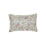 Morris & Co 'Golden Lily' Cotton S-King Duvet Cover Set In Fig