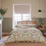 Morris & Co 'Lodden' Cotton S-King Duvet Cover Set In Primrose