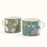 Morris & Co. Seaweed Set of 2 Mugs