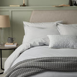 Murmur Calm Oxford Pillowcase Cloud Grey