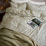 murmur Abigail Ahern Cleo Single Duvet Cover In Sage Green