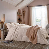 murmur Abigail Ahern Double Duvet Cover Maeve In Dusky Pink
