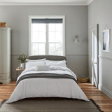 Murmur Calm Duvet Cover White