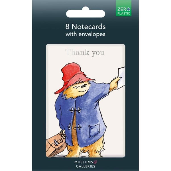 Paddington Bear Notecards set x 8