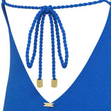 Naia Marrakesh Swimsuit Moroccan in Marble Blue