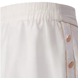 Naia Martinique Soft Sheen Cotton Short in White