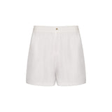 Naia Martinique Soft Sheen Cotton Short in White