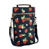 Navigate Summerhouse Strawberries & Cream 2 Bottle Cooler Navy
