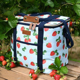 Navigate Summerhouse Strawberries & Cream 20L Family Coolbag Aqua