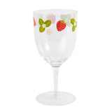 Navigate Summerhouse Strawberries & Cream Decorated Wine Glass