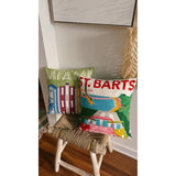 Miami Needlepoint Cushion