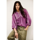 ba&sh PRAVEEN Blouse In Rose