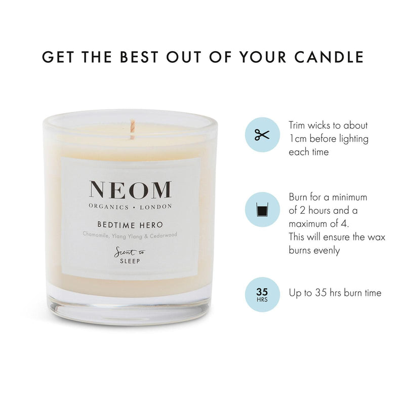 NEOM Bedtime Hero Scented Candle 1 Wick