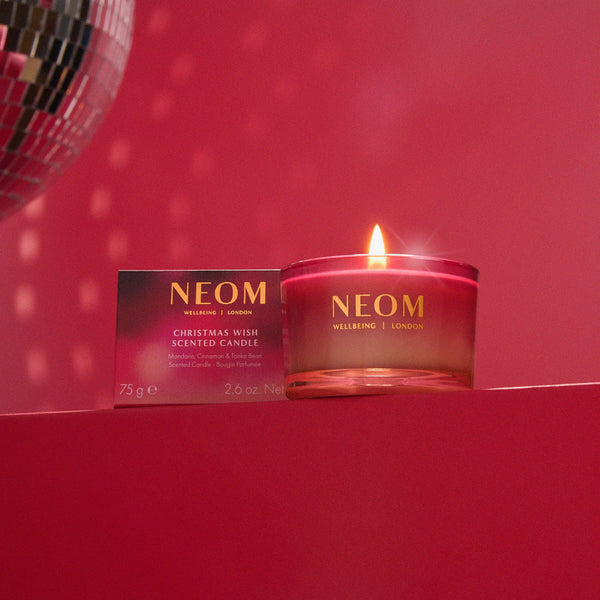 NEOM Christmas Wish Travel Candle