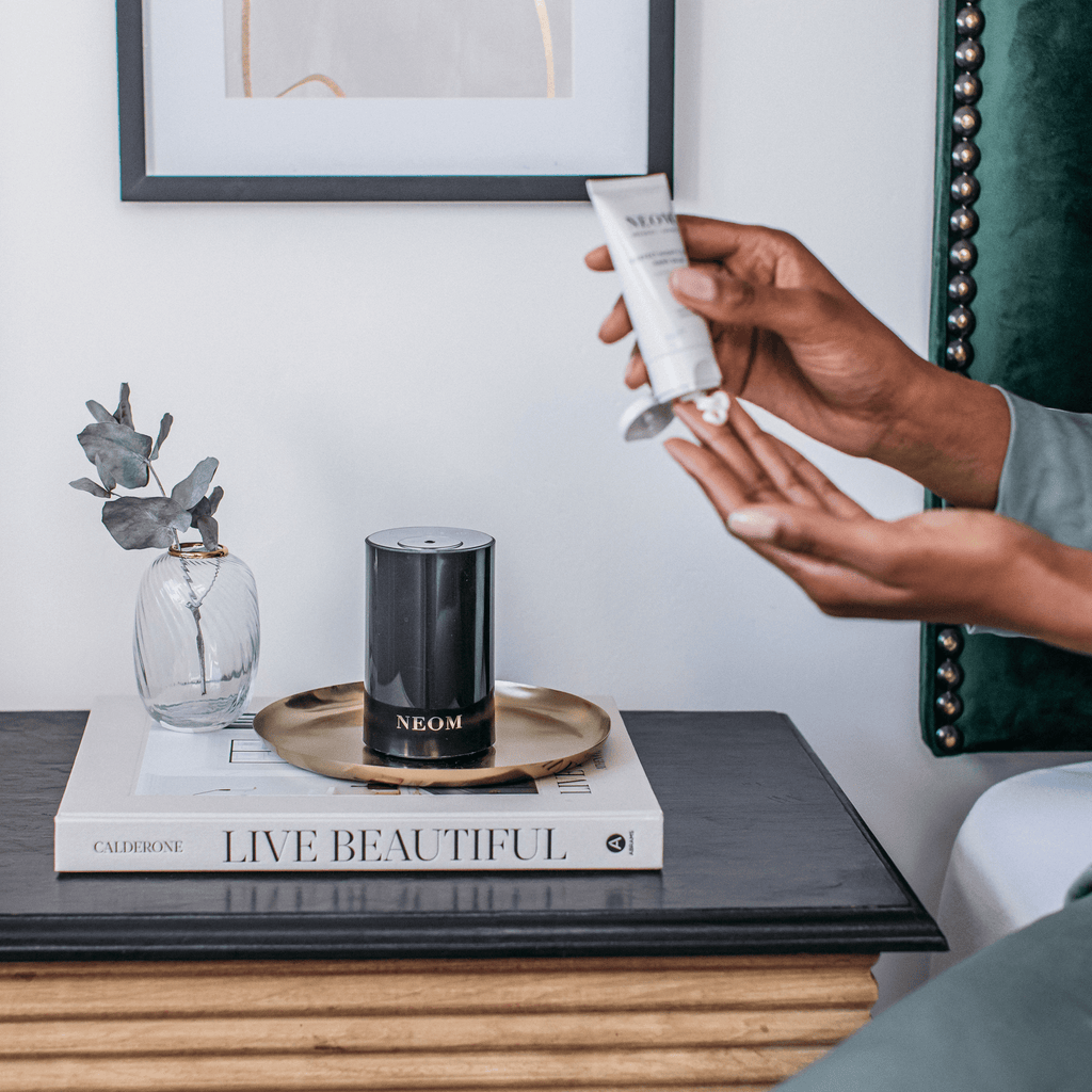 NEOM Wellbeing Pod Mini Essential Oil Diffuser in Black