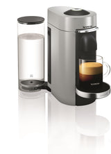Nespresso Vertuo Plus Silver Coffee Machine & Milk Frother