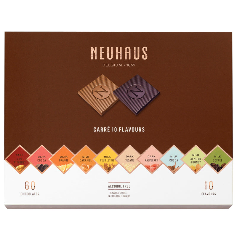 Neuhaus Carré 10 Flavours Collection Box 300g