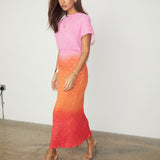 Never Fully Dressed Pink Ombre Elodie Dress