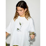 Never Fully Dressed Espresso Martini Tee In White