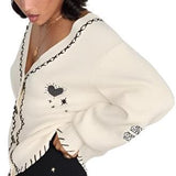 Never Fully Dressed Mystical Cardigan In Cream