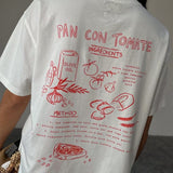 Never Fully Dressed Pan Con Tomate T Shirt In White