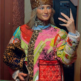 Never Fully Dressed Pink Dallas Reversible Jacket