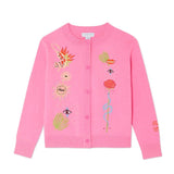 Never Fully Dressed Pink Enchanted Cardigan in Pink