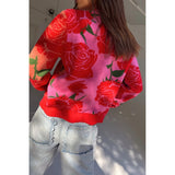 Never Fully Dressed Rosa Forrest Cardigan In Floral Pink