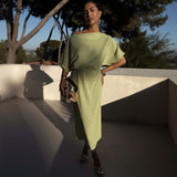Never Fully Dressed Tilly Dress In Pistachio