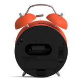 Newgate Charlie Bell Alarm Clock In Orange