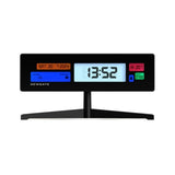 Newgate Supergenius LCD Clock In Black