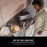 Ninja AF400UK Foodi MAX 9.5L Dual Zone Air Fryer