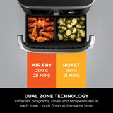 Ninja Foodi FlexDrawer Dual Air Fryer 10.4L