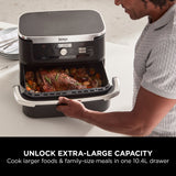 Ninja Foodi FlexDrawer Dual Air Fryer 10.4L