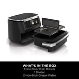 Ninja Foodi FlexDrawer Dual Air Fryer 10.4L